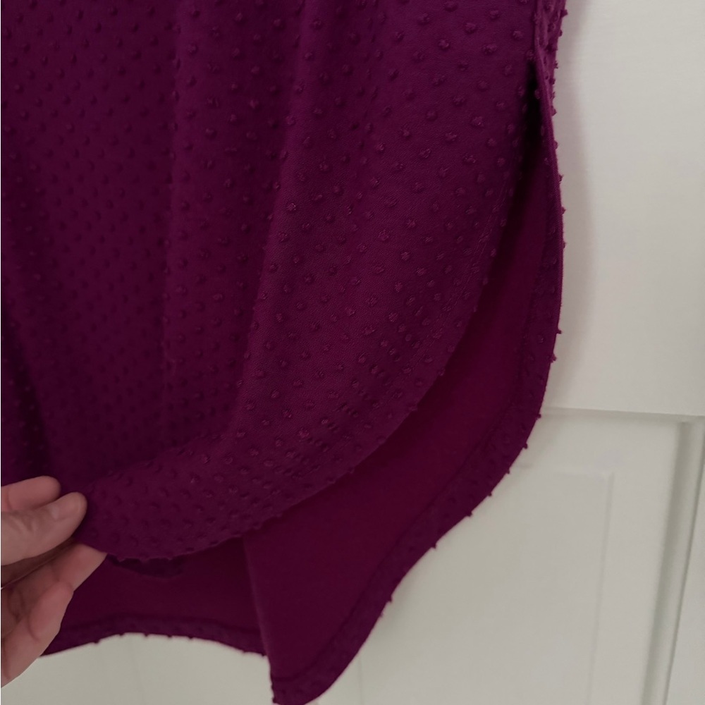 The Limited Maroon Short Sleeve Top - Picture 5 of 8